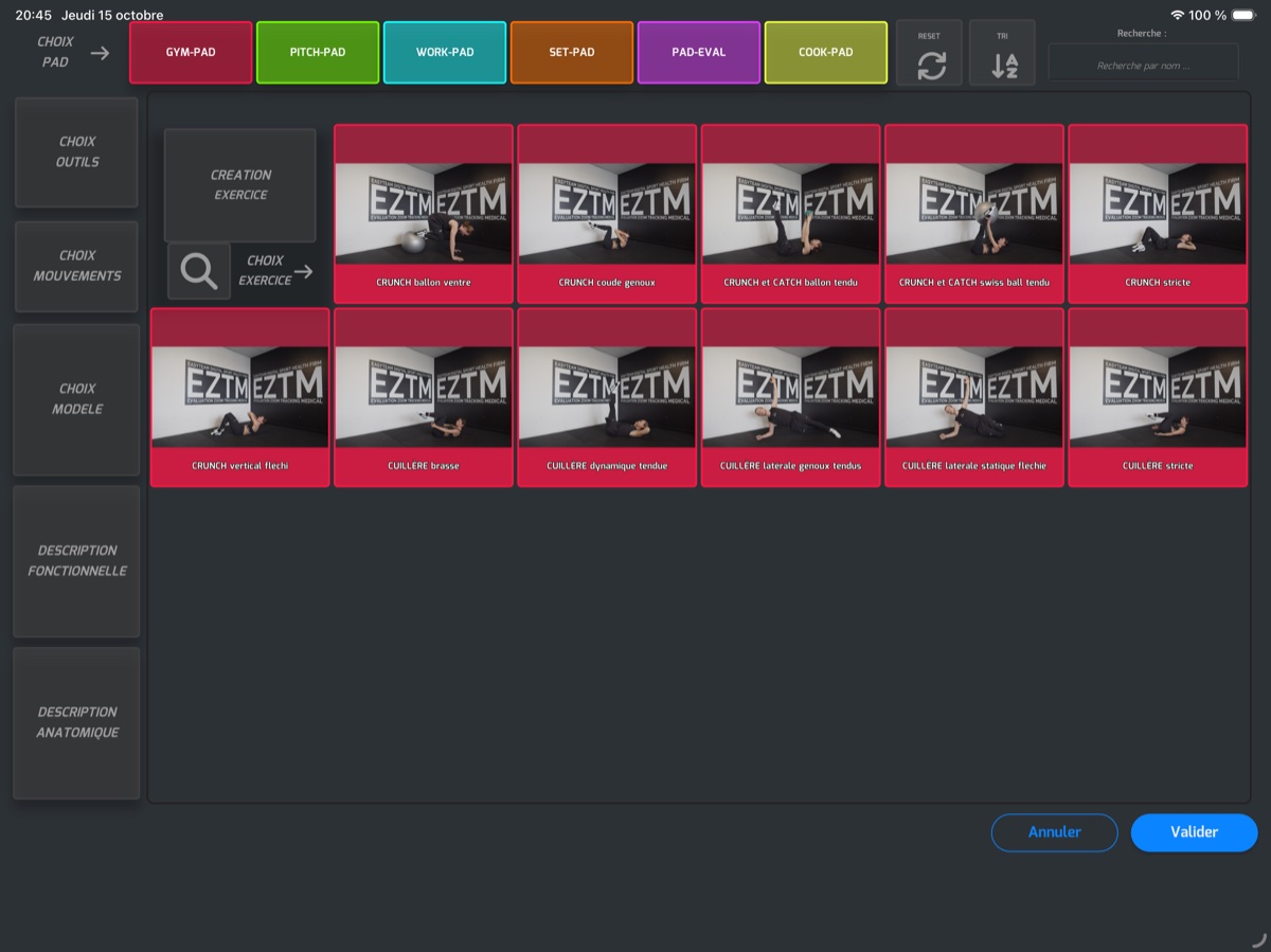 Capture EZTM : Les pads collaboratifs