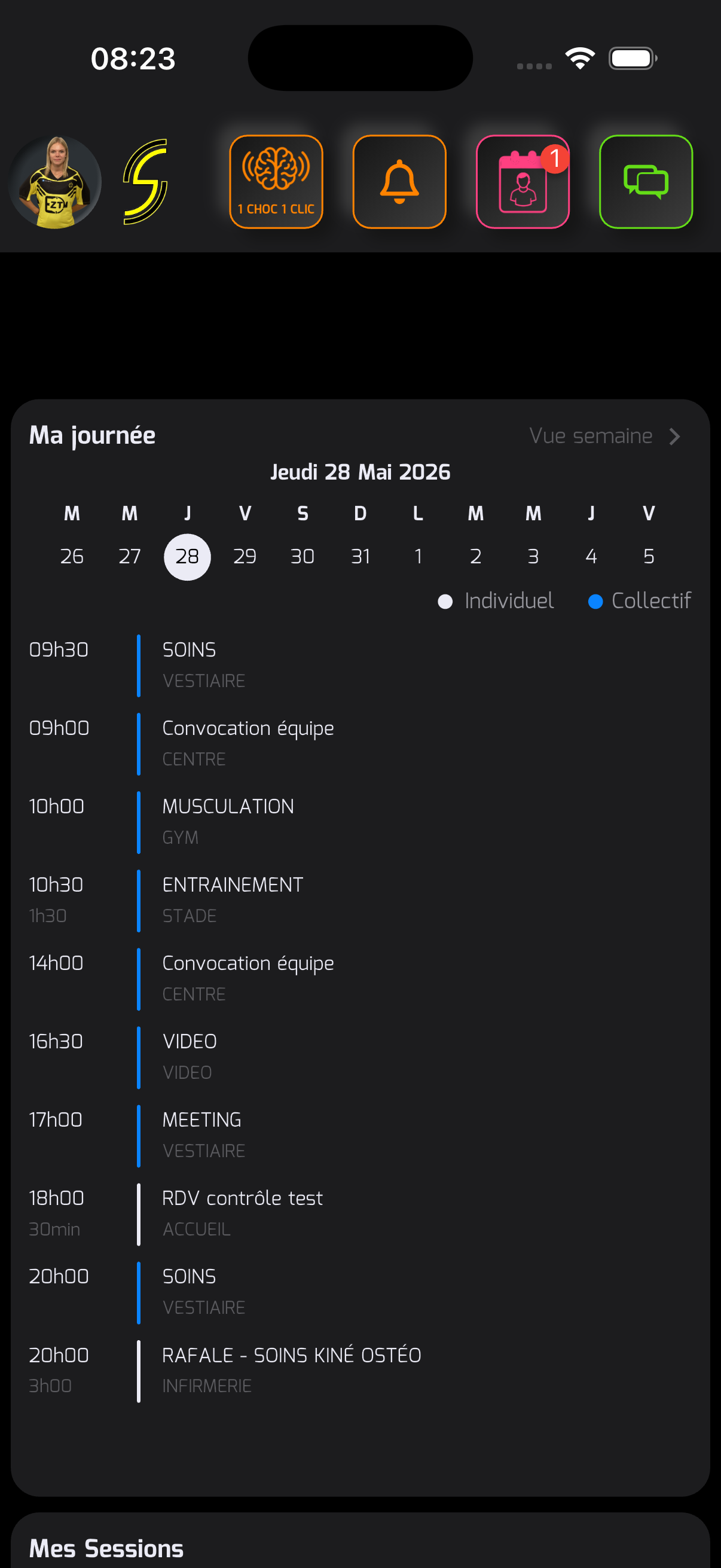 Interface mobile EZTM